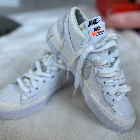 NIKE BLAZER LOW/SACAI (MEN and WOMEN) - Picture 1 of 5